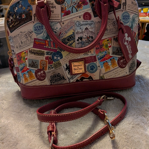 Dooney & Bourke Disney Vacation Club Exclusive Satchel - Picture 13 of 13
